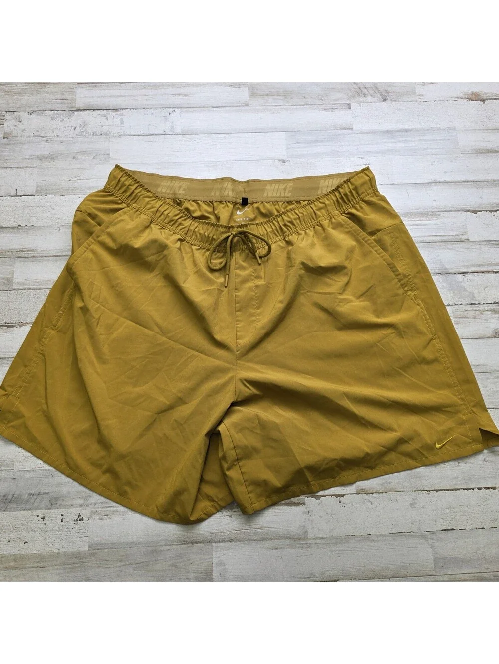 Nike Dri Fit Unlimited 7” Shorts Bronzine Size 3XL Men’s Running Gym Workout